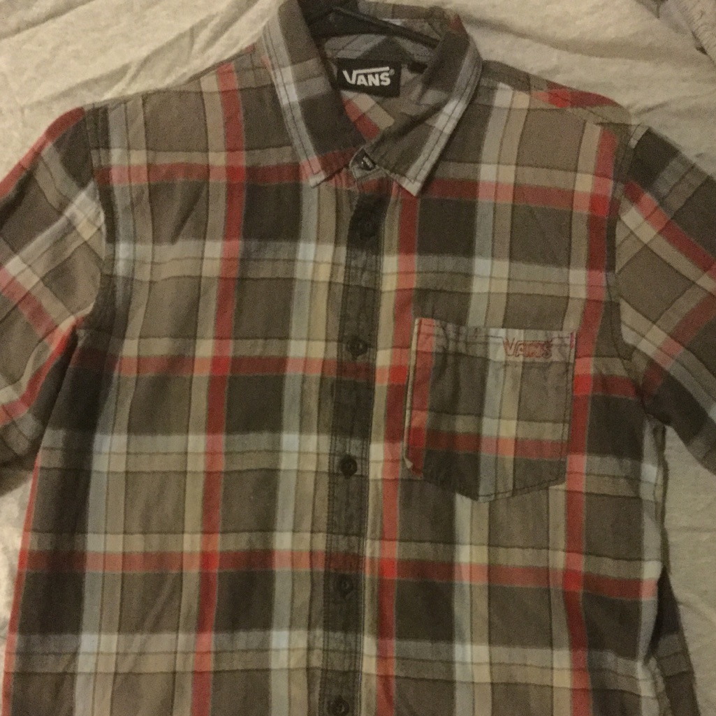 Vans Plaid Button Down